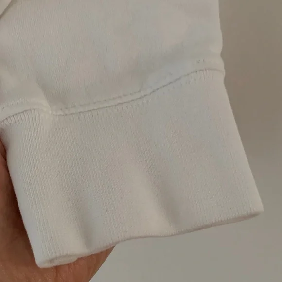 Nike White Hoodie with Black Swoosh men’s medium M Excellent - Picture 3 of 7